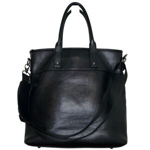 Robert Graham brown leather briefcase laptop case messenger top handle crossbody